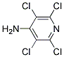 2,3,5,6-TETRACHLOROPYRIDIN-4-AMINE, TECH Struktur