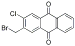 2-(BROMOMETHYL)-3-CHLOROANTHRA-9,10-QUINONE, TECH Struktur