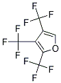 2,3,4-TRI(TRIFLUOROMETHYL)FURAN, TECH Struktur