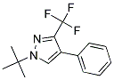 1-(TERT-BUTYL)-4-PHENYL-3-(TRIFLUOROMETHYL)-1H-PYRAZOLE, TECH Struktur