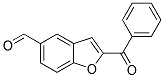 2-BENZOYL-1-BENZOFURAN-5-CARBALDEHYDE Struktur