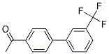 1-(3'-TRIFLUOROMETHYL-BIPHENYL-4-YL)-ETHANONE Struktur