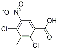 2,4-DICHLORO-3-METHYL-5-NITROBENZOIC ACID Struktur