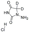 1-AMINOHYDANTOIN-D2 HYDROCHLORIDE >95% Struktur