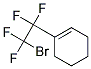 1-(2-BROMOTETRAFLUOROETHYL)CYCLOHEX-1-EN Struktur