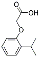 2-(2-ISOPROPYLPHENOXY)ACETIC ACID Struktur