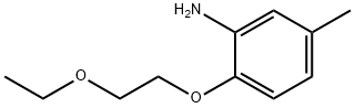 2-(2-ETHOXYETHOXY)-5-METHYLANILINE Struktur