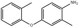 2-METHYL-4-(2-METHYLPHENOXY)ANILINE Struktur