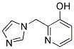 2-IMIDAZOL-1-YLMETHYL-PYRIDIN-3-OL Struktur