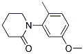 1-(5-METHOXY-2-METHYL-PHENYL)-PIPERIDIN-2-ONE Struktur