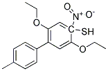 1-NITRO-2,5-DIETHOXY-4-P-TOLYL PHENYL MERCAPTAN Struktur