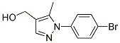 [1-(4-BROMO-PHENYL)-5-METHYL-1H-PYRAZOL-4-YL]-METHANOL Struktur