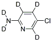 2-AMINO-5-CHLOROPYRIDINE-D5 Struktur