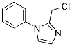 2-CHLOROMETHYL-1-PHENYL-1H-IMIDAZOLE Struktur