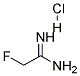 2-FLUORO-ACETAMIDINE HCL Struktur