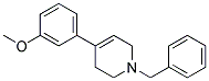 1-BENZYL-4-(3-METHOXY-PHENYL)-1,2,3,6-TETRAHYDRO-PYRIDINE Struktur