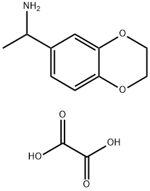 1-(2,3-DIHYDRO-BENZO[1,4]DIOXIN-6-YL)-ETHYLAMINE OXALATE Struktur