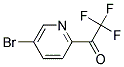 1-(5-BROMO-PYRIDIN-2-YL)-2,2,2-TRIFLUORO-ETHANONE Struktur