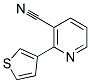 2-(3-THIENYL)NICOTINONITRILE Struktur