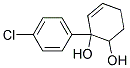 2-(4-CHLORO-PHENYL)-CYCLOHEX-3-ENE-1,2-DIOL Struktur