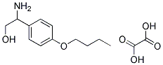 2-AMINO-2-(4-BUTOXYPHENYL)ETHANOL OXALATE Struktur