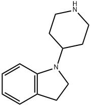 1-PIPERIDIN-4-YL-2,3-DIHYDRO-1H-INDOLE Structure