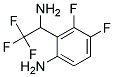 2-(1-AMINO-2,2,2-TRIFLUORO-ETHYL)-3,4-DIFLUORO-PHENYLAMINE Struktur