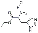 1-ETHOXYCARBONYL-2-(3H-IMIDAZOL-4-YL)-ETHYLAMINE HCL Struktur