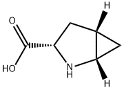 (1S,3S,5S)-2-AZABICYCLO[3.1.0]HEXANE-3-CARBOXYLIC ACID Struktur