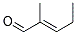 2-Methyl-3-ethyl acrolein Struktur