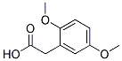 2,5-Dimethoxyphenylacetid acid Struktur