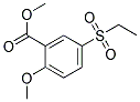 2-Methoxyl-5-Ethylsulfonyl Benzoic Acid Methyl Ester Struktur