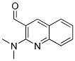 2-(Dimethylamino)quinoline-3-carboxaldehyde Struktur