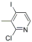 2-chloro-3-methy-4-iodopyridine Struktur