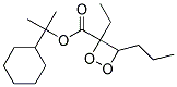 1-Cyclohexyl-1-methylethyl peroxy-2-ethylhexanoate Struktur