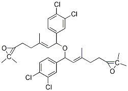 3,4-DICHLOROPHENYL-6,7-EPOXYGERANIOL ETHER Struktur