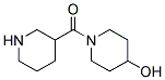 3-(4-HYDROXY-PIPERIDINE-1-CARBONYL)-PIPERIDINE- Struktur