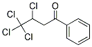 3,4,4,4-TETRACHLORO-1-PHENYLBUTAN-1-ONE, TECH Struktur