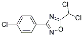 3-(4-CHLOROPHENYL)-5-(DICHLOROMETHYL)-1,2,4-OXADIAZOLE, TECH Struktur