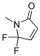 5,5-DIFLUORO-1-METHYL-1,5-DIHYDRO-PYRROL-2-ONE Struktur