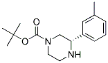 (S)-3-M-TOLYL-PIPERAZINE-1-CARBOXYLIC ACID TERT-BUTYL ESTER Struktur