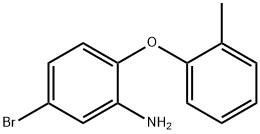 5-BROMO-2-(2-METHYLPHENOXY)ANILINE Struktur