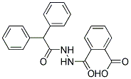 2-(N'-DIPHENYLACETYL-HYDRAZINOCARBONYL)-BENZOIC ACID Struktur