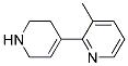 3-METHYL-1',2',3',6'-TETRAHYDRO-[2,4']BIPYRIDINYL Struktur