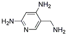 5-AMINOMETHYL-PYRIDINE-2,4-DIAMINE Struktur