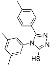 4-(3,5-DIMETHYLPHENYL)-5-(4-METHYLPHENYL)-4H-1,2,4-TRIAZOLE-3-THIOL Struktur