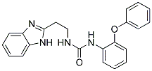 N-[2-(1H-BENZIMIDAZOL-2-YL)ETHYL]-N'-(2-PHENOXYPHENYL)UREA Struktur