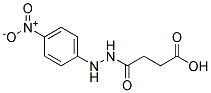 3-[N'-(4-NITRO-PHENYL)-HYDRAZINOCARBONYL]-PROPIONIC ACID Struktur