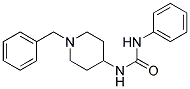 N-(1-BENZYLPIPERIDIN-4-YL)-N'-PHENYLUREA Struktur