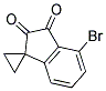 4-BROMO-1,1-(ETHYLENEDIOXO)-INDANE Struktur